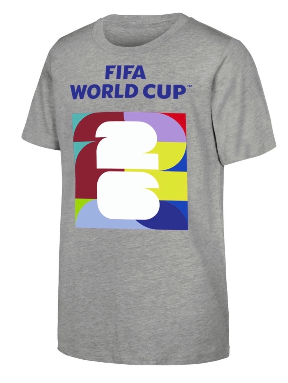 FIFA World Cup Adult Gray Graphic Tee